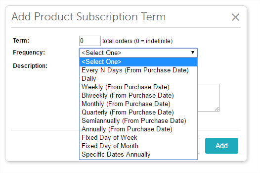 Product Subscription Terms