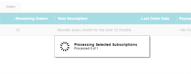 Manage Subscriptions