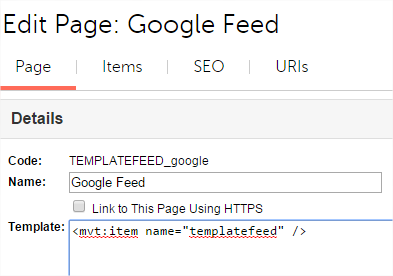 Google Feed