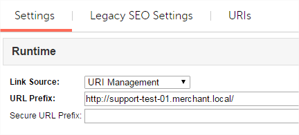 URI Management