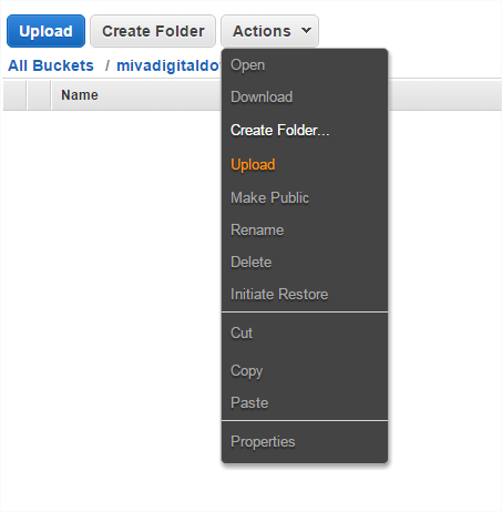 Upload Bucket