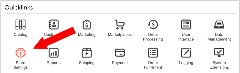 Store Settings