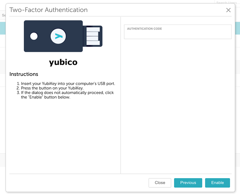 “Authenticate”